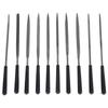 10 Pcs Guitar Files Kit Multi Purpose Metal Guitar Nut Fret Needle File Luthier Musician Repair Tool