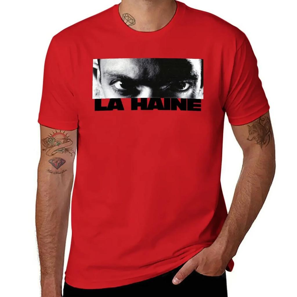 La Haine. T-Shirt schwarz Bluse süße Oberteile Sweatshirts, Herren