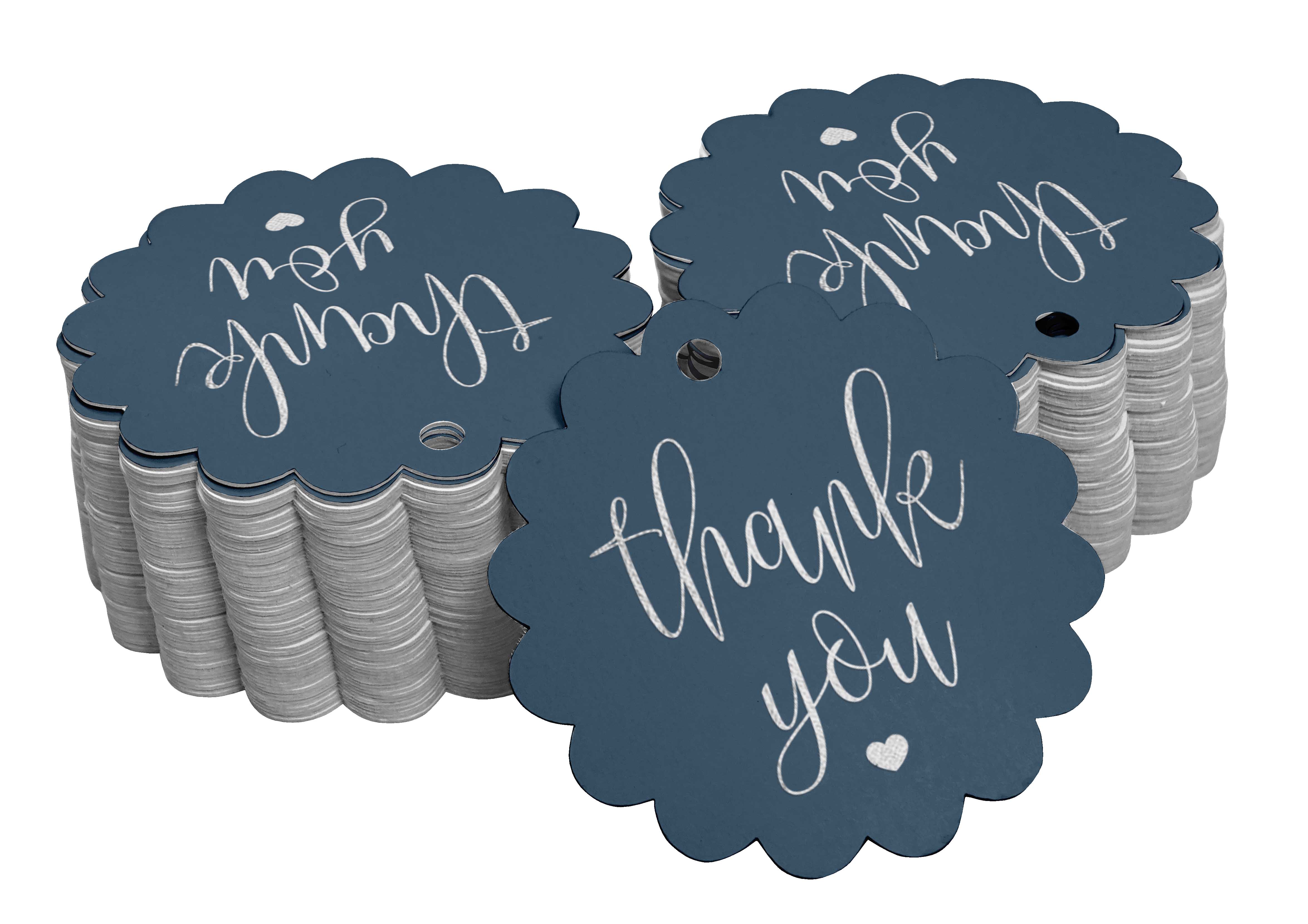 

Inkdotpot Thank You Bridal Shower Bottle Tag Real Gold Foil Favor Hang Tags 100 50 Silver Foil Tags синій