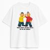 Anime Character Printing Tshirt Unisex and Women Summer Cotton Clothing Casual Fashion Round Neck Short Sleeved Tee Streetwear