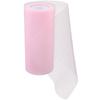 25 Yards Pink Wedding Tulle Roll Mesh Rhinestone Ribbon Spool Tulle Fabric for Tutu Skirts Bows Chair Sashes Wedding Decorations