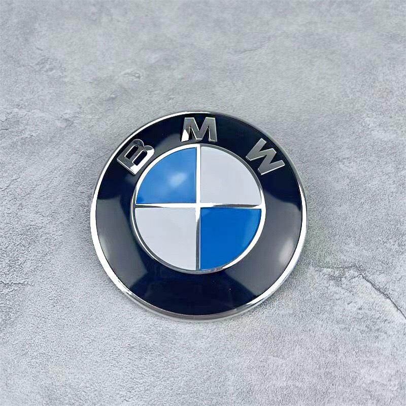 2pcs 74mm 82mm Car Front Hood Emblem Rear Trunk Badge for BMW E30 E38 E39 E46 E60 E61 E90 X1 X3 X4 X5 X6 E70 E83 X5 F10 F30 F32