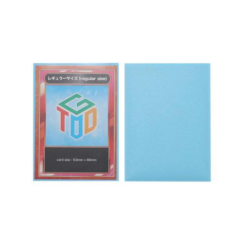 Toy God GOD Sleeves Light, 200 Sleeves, Supervised by Active Players, Trading Card Game (Light Blue, Regular)