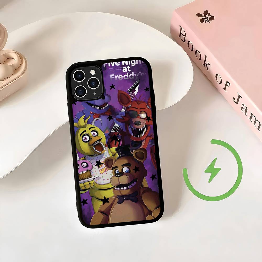 

W-Fnaf-e-Fives-nights-At-Freddys- For Magsafe Wireless Charge Case For iPhone 17 16 15 14 13 12 11 15 Pro Max Magnetic Cover iPhone 16pro max