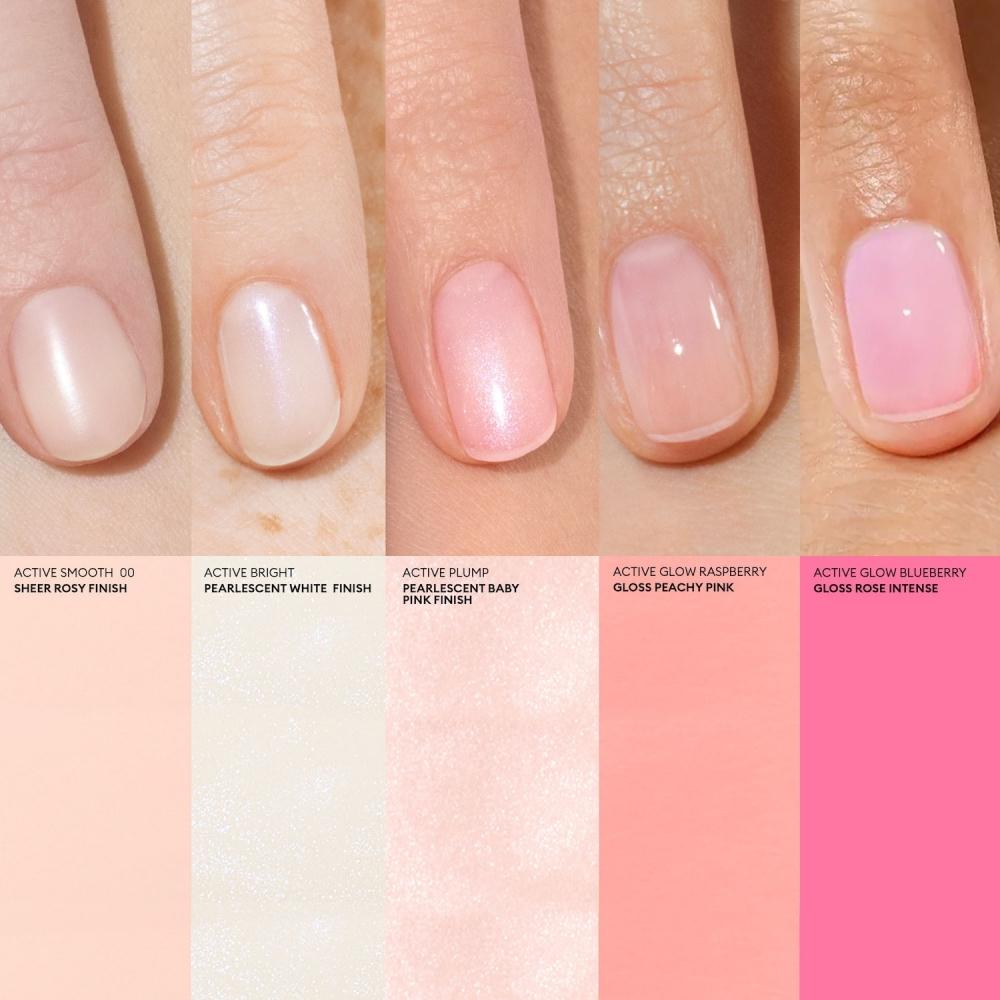 Manucurist Active Smooth Nail Polish Strengthener   Ridge Filler 0.5 Oz 15 Ml 00 Milky Pinkish Beige