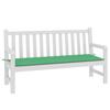Garden Bench Cushion Green 150 X 50 X 3 Cm Oxford Fabric