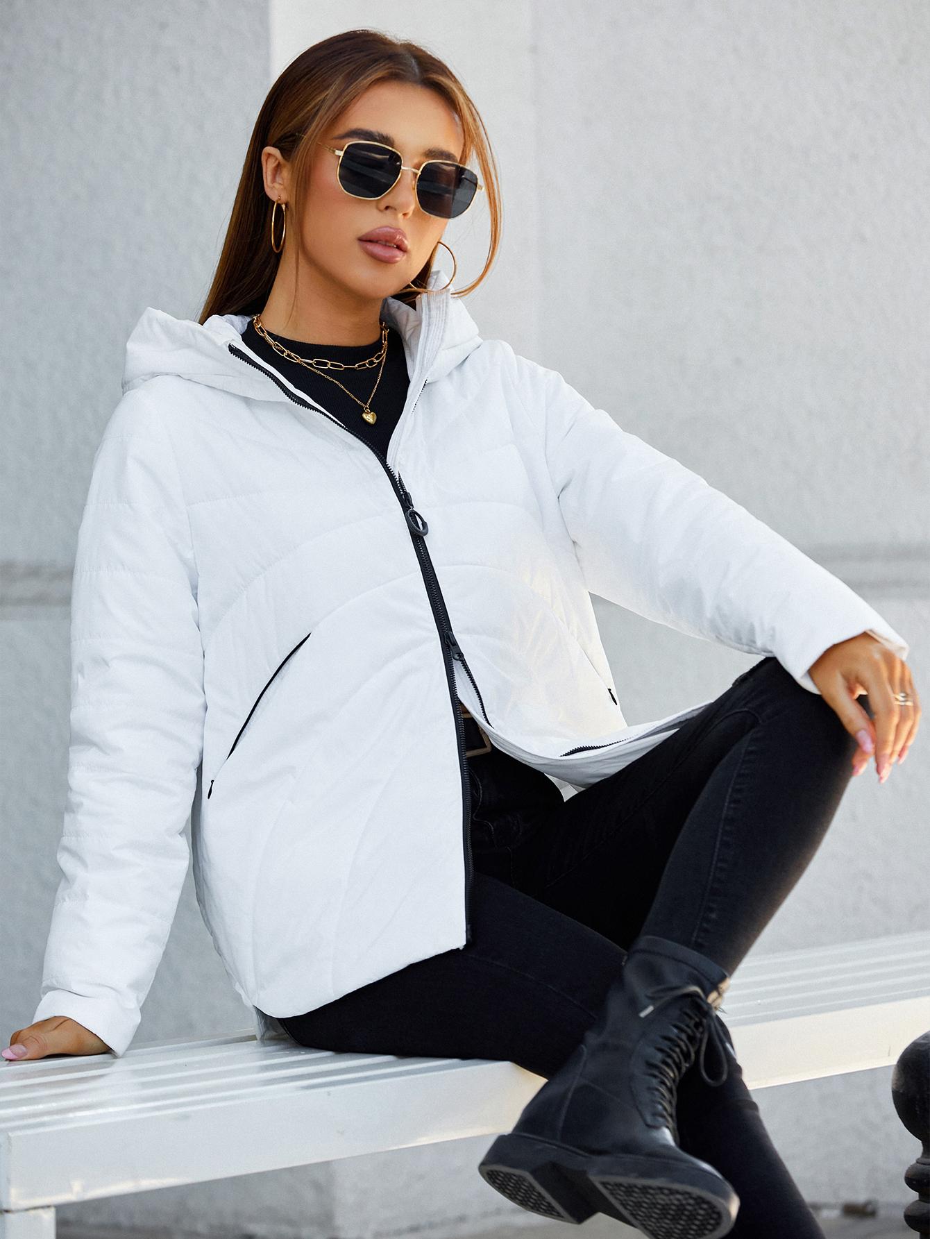 

Cinemore женская куртка осень 2024 теплые парки верхняя одежда с лацканами женская одежда модная длинная теплая куртка женское стеганое пальто