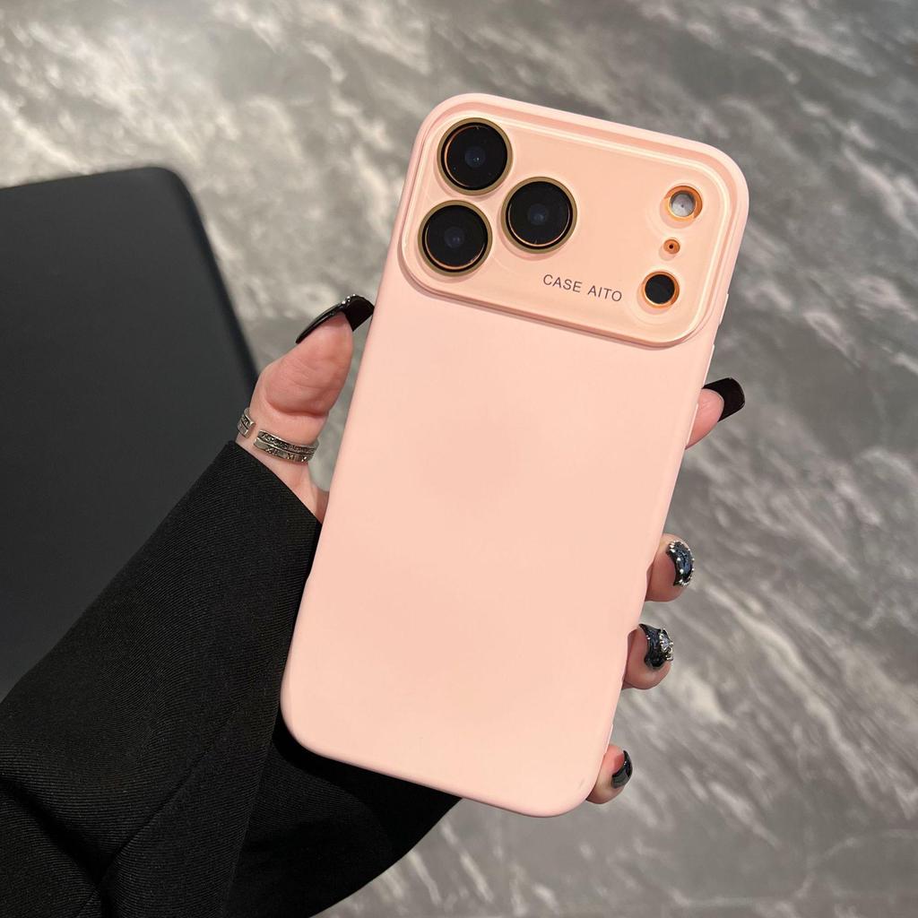 Silicone Soft Case for iPhone 17 Pro Max: Drop-proof, Skin-like Texture, Large Window