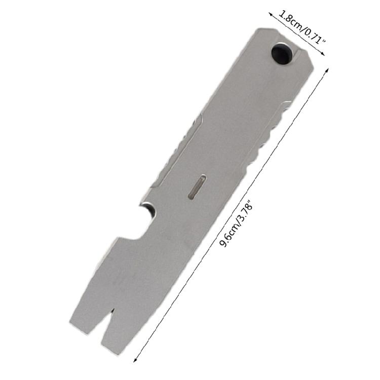 Mini Bottles Opener Pry Bar Crowbars Pocket Screw Driver Camping Hikings Repair