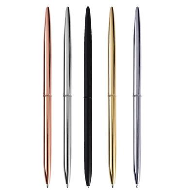 Μόδα στυλό Business Ball Point Στυλό Golden Silver Clip Μαύρο Refill Γράψιμο