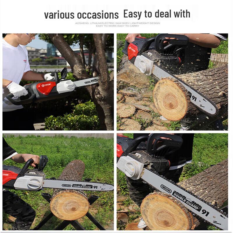 TEDE YD-5785 Cordless Electric Chainsaw CN plug (adapter included)