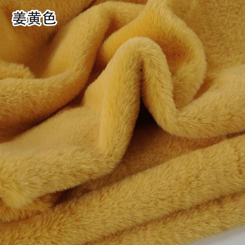 50x50cm 8mm Imitation Otter Rabbit Fur Short Plush Fabric For Warm Clothing,Display Background Scarf, DIY Plush Toys Fabric