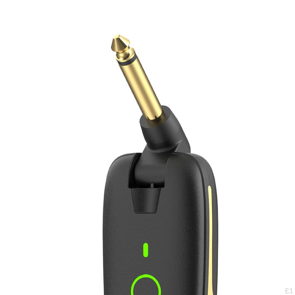 Gitarrensystem, wiederaufladbar, tragbares Zubehör, 30-50 m Übertragung für Musikaufnahmen