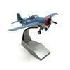 Diecast Metal 1/72 Scale American F4F Wildcat Fighter Military Model Airplane Collect Gift