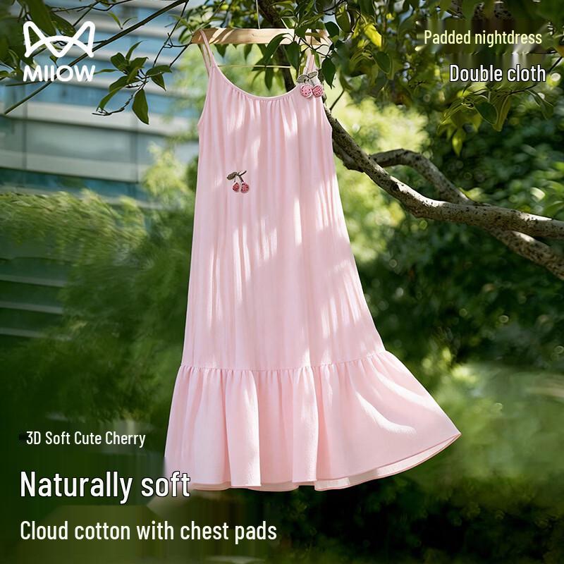 MiiOW Women s Sweet Camisole Nightdress M