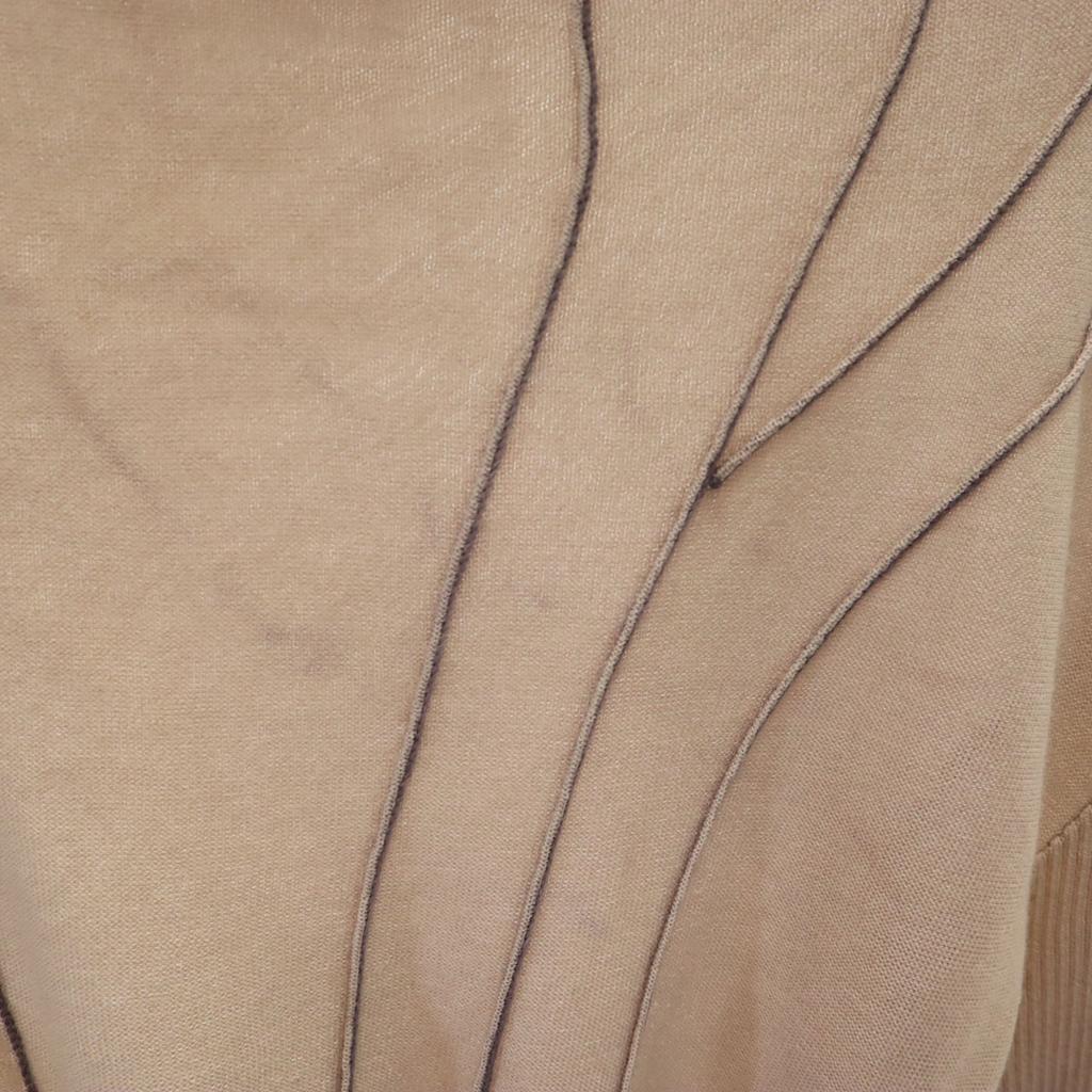 Salvatore Ferragamo made in Italy Long sleeve knit S beige Women Used