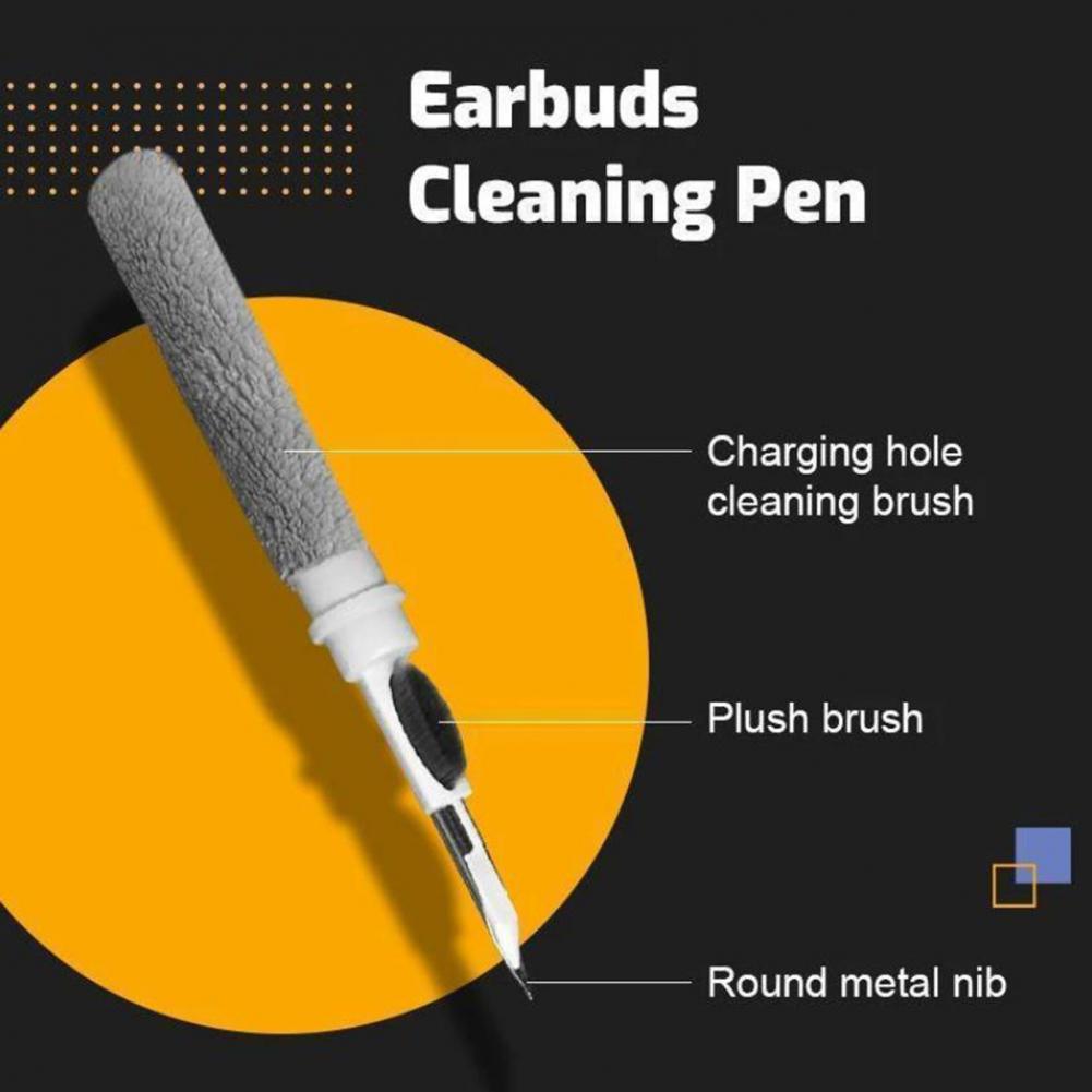 Bluetooth Kulaklık Kulaklık Temizleme Kalemi Plastik Keskin Uç Kulaklık Toz Temizleyici Kulaklık Aksesuarları
