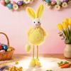 Huggable Material Easter Rabbit Figurine Creative Design Easter Home Decoration  Party Gift
