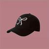 1 pieza Gorra de Béisbol Ajustable con Lazo Lindo, Diseño Rosa Dulce y Romántico, Hecha de Poliéster Ligero, Adecuada para Uso Casual