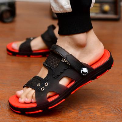 Zapatos de verano casuales de moda para hombre Sandalias de cuero genuino de playa de moda