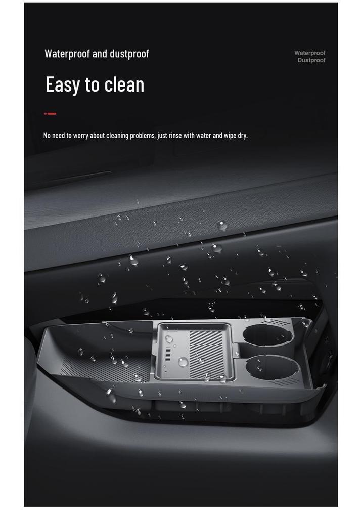 Galaxy E5 Center Console Glasses & Storage Box Organizer for Cars