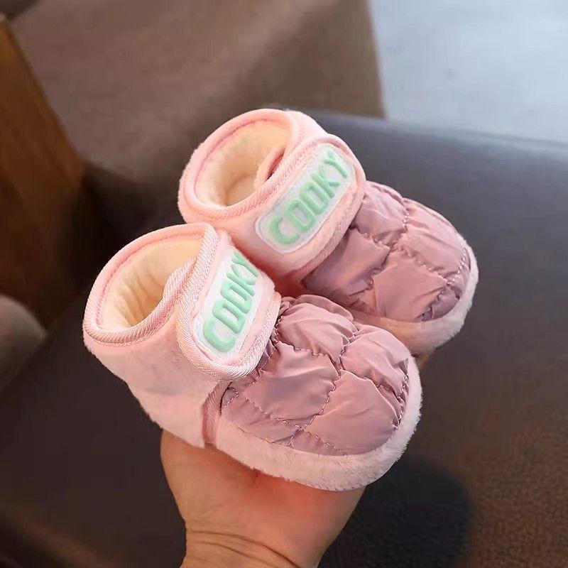 Baby Boys Girls Winter Sneakers With Thickened Sole Antislip