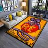 Rat Fury: Furious carpet Doormat Living room and bedroom mats Art Doormat Christmas gifts