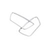 For BMW 2 Series Touring 15-19 Matte Silver Seat Memory Button Switch Cover Trim