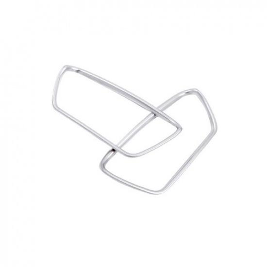 For BMW 2 Series Touring 15-19 Matte Silver Seat Memory Button Switch Cover Trim
