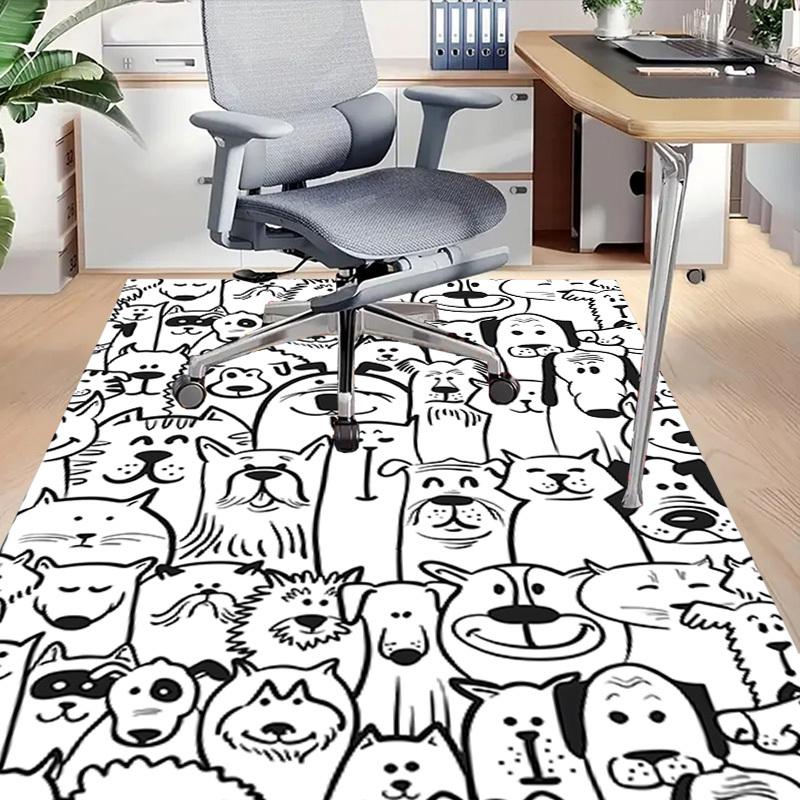 1PC Dog Cat Extra Large Non Slip Floor carpet, Office, family, bedroom Large Area Rug Indoor Rugs, Vibrant Colors