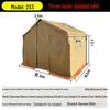 Heavy-Duty Waterproof Canvas Emergency Construction Tent