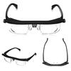 Adjustable Strength Lens Eyewear Variable Focus Distance Vision Zoom Glasses Protective Magnifying Glasses with Storage Bag