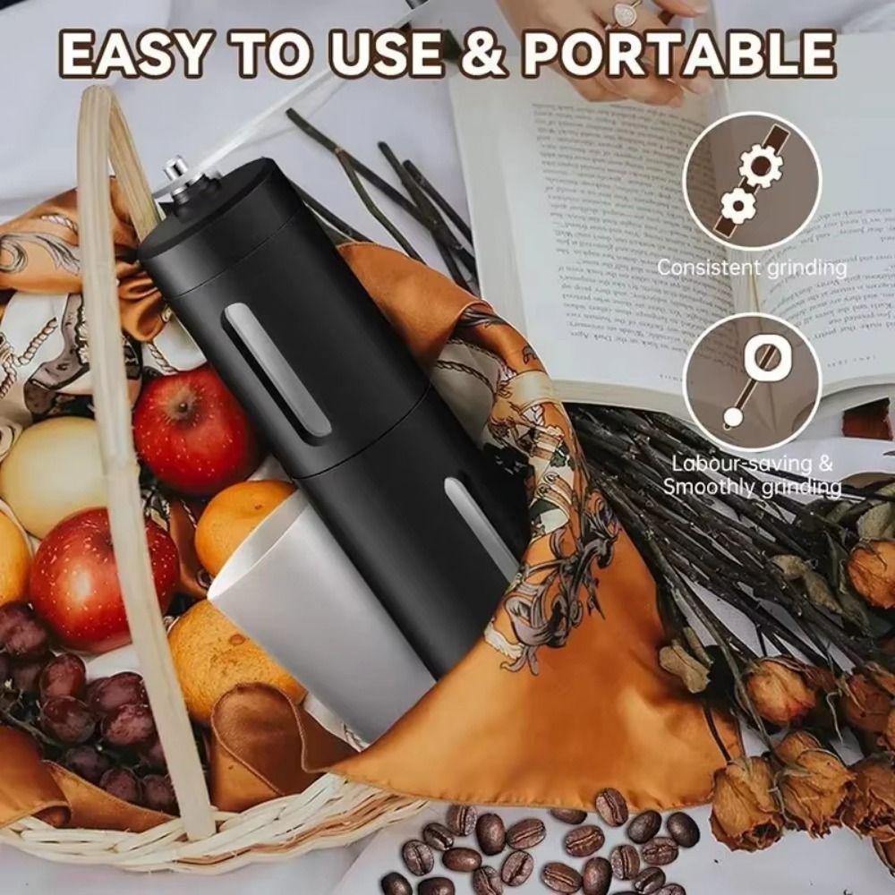 Portable Manual Coffee Grinder Ceramics Core Coffee Grinding Machine Hand Coffee Mill  Home
