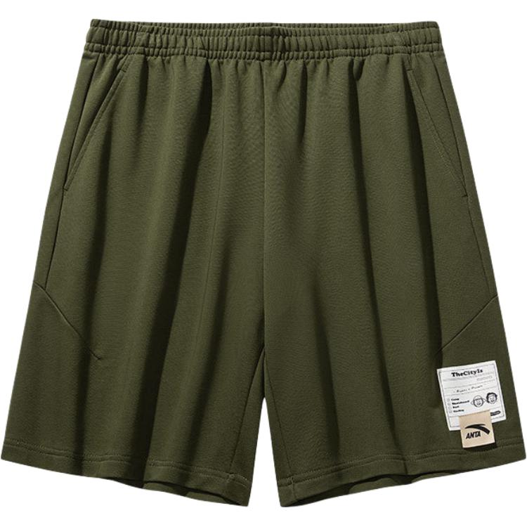 

Anta Comfortable Simple Versatile Casual Shorts Men Shorts Bailun-Green 952528307-4 S