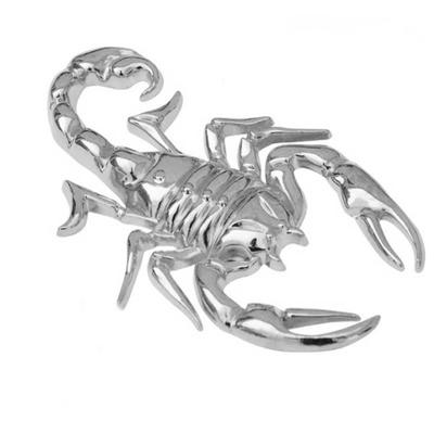 1Pc 3D lustige coole Metall Beschichtung Skorpion Auto Körper Dekor Aufkleber Abzeichen Aufkleber