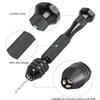 Black Hand Fried Dough Twists Drill Mini Tool Set 10 Fried Dough Twists Drills for Woodworking Drilling Rotation