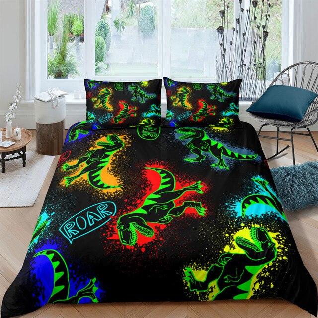 dinosaur comforter set queen