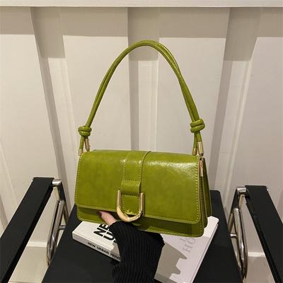 Korean Version of Women's Small Bag 2025 New Fashion Handbag Winter Texture Foreign Style Messenger Bag Commuter Small Square Bag
