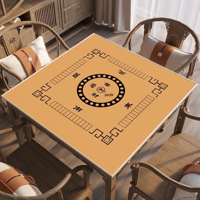 

Элегантная скатерть для маджонга: Бесшумный кристальный бархат, устойчивый к пятнам, легко чистящийся, мягкий покерный мат 60*60cm