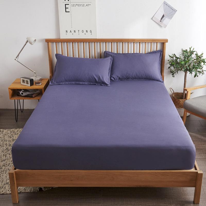 Baumwoll-Spannbettlaken mit elastischen Bändern, rutschfeste, verstellbare Matratzenbezüge (Ohne Kissenbezug)