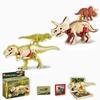 3D DIY Assembled Anatomy Dinosau Toys Children's Assembly Animal Collectible Dinosaur Toy Anatomy Plastic Model Educational Kid