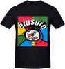 Erasure The Circus Men's Relaxed Fit Cotton Round Neck T Shirt Black
