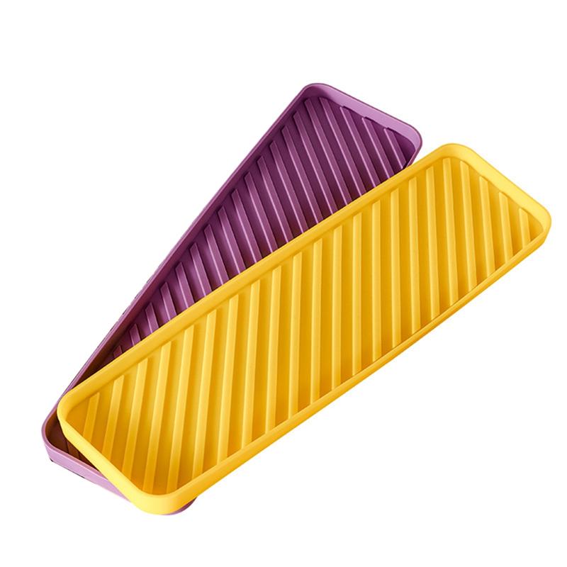 Good-Tray Placemat Seasoning Bottle Rack Insulated Teacup Storage Mat Kitchen Soap Tray Silicone Sink Tray