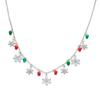 Christmas Bell Pendant Necklace And Bracelet With Alloy Material For Holiday Gift And Celebrations