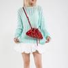 All-matching Out-of-street Small Bag Women's Fashionable Rivet Design Commuter Cross-body Underarm Dumpling