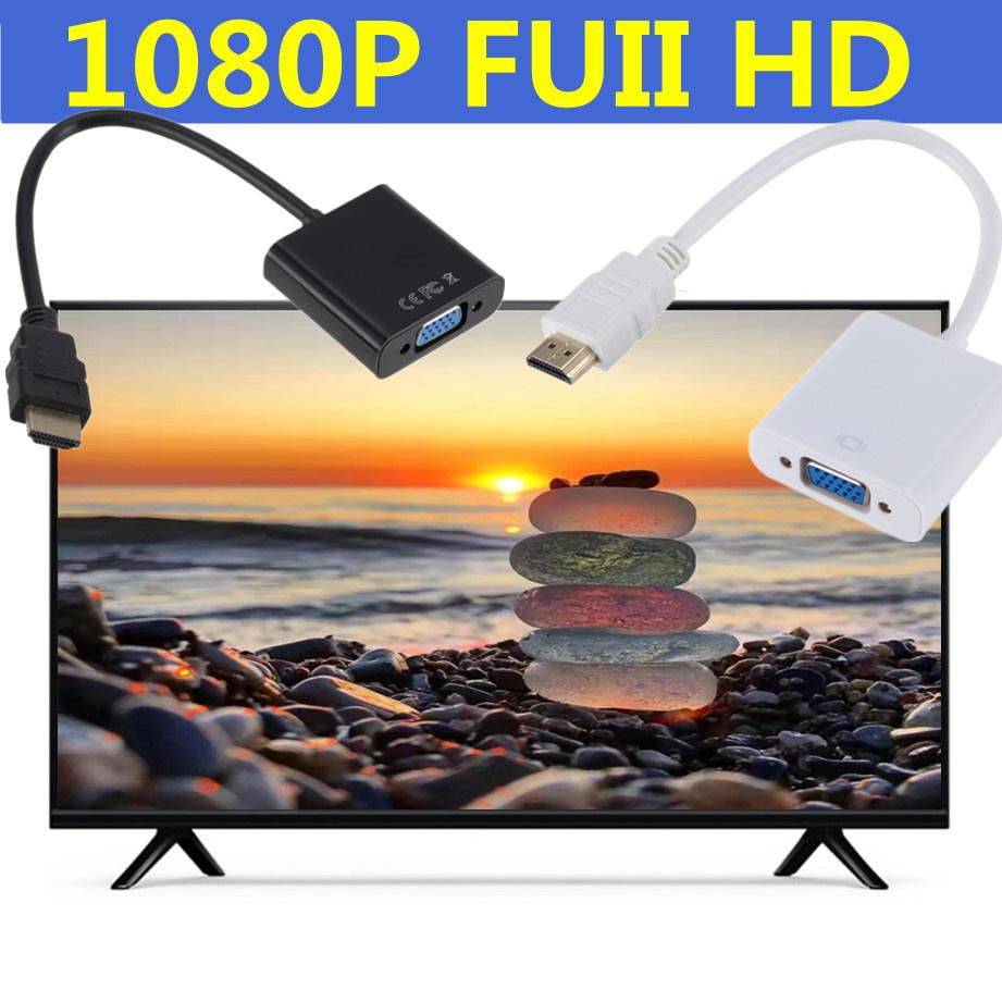 Full HD 1080P HDMI-compatible to VGA Adapter Converter Cable For Xbox PS4 PC Laptop TV Box to Projector Display HDTV