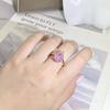 Simple Heart Ring for Women Female Cute Finger Rings Romantic Birthday Gift for Girlfriend Fashion Zircon Stone Jewelry
