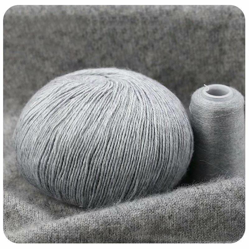 Cashmere Yarn Plush Mohair Knitting Thread Soft Baby Cotton Yarn For Cardigan Scarf Shawl Sweater Crochet DIY Handmade Yarn