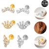 Eleganter Titanlegierungs-Körperschmuck mit Zirkonium—Grenzüberschreitendes Design für Lippen- und Knochennägel