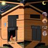 Timed Chicken Coop Automatic Induction Door Stainless Steel with Display Screen Anti-pinch Solar Chicken Coop Electric Door